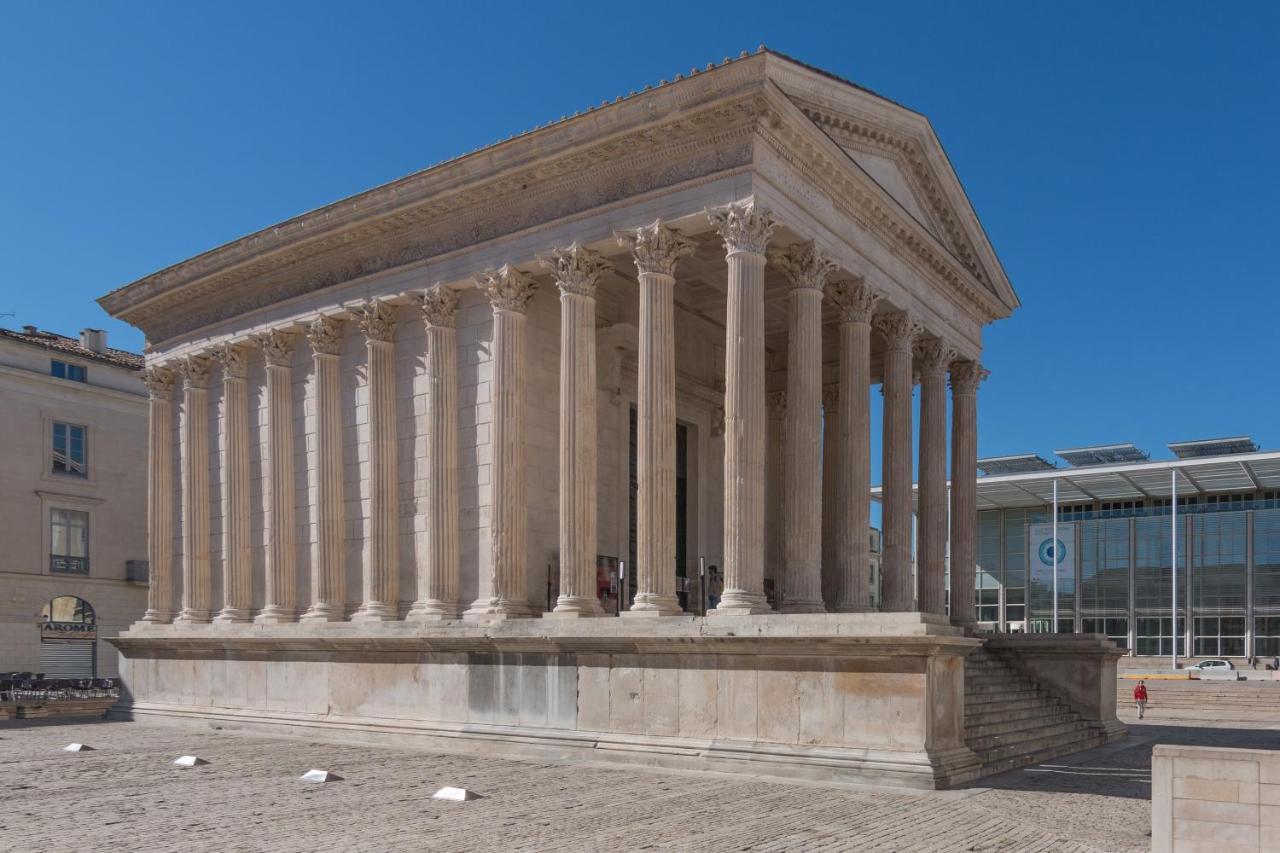 "Le Paisible" Clim Et Jardin En Centre Ville Nîmes Esterno foto